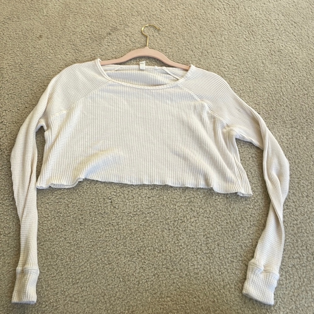 Pacsun cropped long sleeve